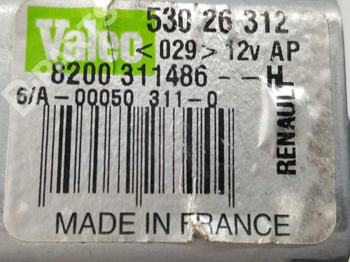 Rear wiper motor RENAULT CLIO III (BR0/1, CR0/1) 1.2 16V | BP2770420M102 