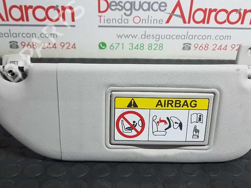 Right sun visor CITROËN C-ELYSEE (DD_) 1.6 BlueHDi 100 | BP2740331I2