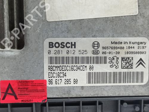 Engine control unit (ECU) PEUGEOT 206 Hatchback (2A/C) 1.4 HDi | BP18913942M57 