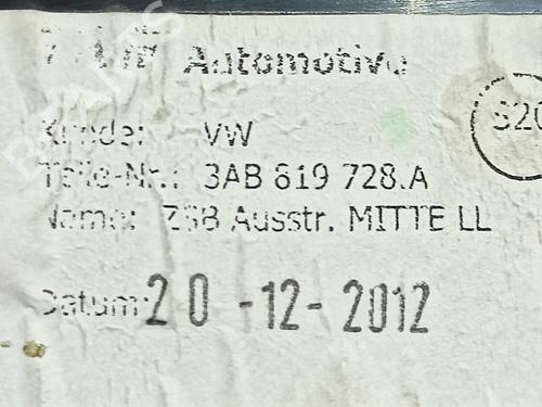Air vent VW PASSAT B7 (362) 2.0 TDI | BP40260657I21 - Image 6