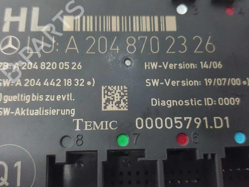 Computer comfort MERCEDES-BENZ C-CLASS (W204) C 320 CDI (204.022) | BP2747879M56 