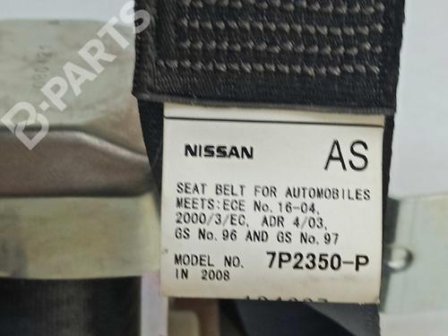 Front right seatbelt NISSAN PATHFINDER III (R51) 2.5 dCi | BP8750463I25 