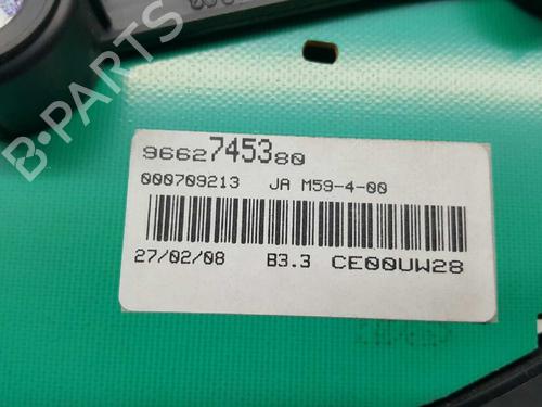 Instrument cluster PEUGEOT PARTNER MPV (5_, G_) 1.6 HDi 90 | BP2740004C47 