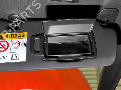 Right sun visor RENAULT CLIO V (B7_) 1.0 TCe 100 (B7MT) | BP13119112I2