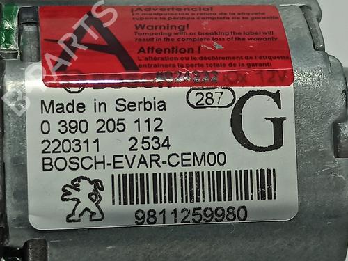 Rear wiper motor CITROËN C3 III (SX) 1.5 BlueHDi 100 (SXYHYP, SXYHTU) | BP15860662M102