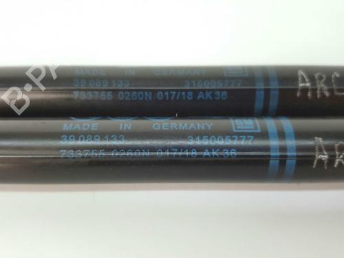 Tailgate lift support OPEL CORSA E (X15) 1.4 LPG (08, 68) | BP14535275C138 