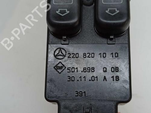Left front window switch MERCEDES-BENZ S-CLASS (W220) S 320 CDI (220.026, 220.126) | BP9230977I27 