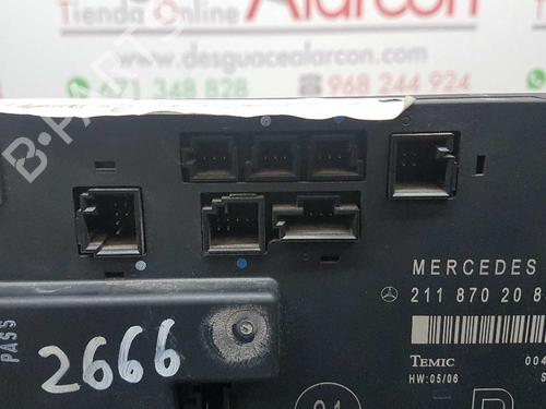 Comfort control module MERCEDES-BENZ E-CLASS (W211) E 220 CDI (211.008) | BP2739440M56 