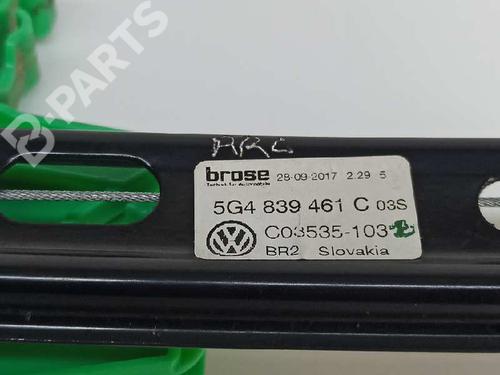 Rear left window mechanism VW GOLF VII (5G1, BQ1, BE1, BE2) 1.0 TSI | BP8318215C24 