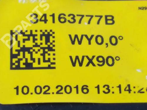 Rear left seatbelt SKODA FABIA III (NJ3) 1.2 TSI | BP6630166I29 
