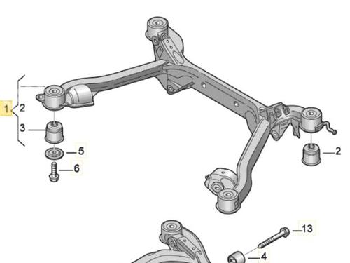 rear-axle-audi-a4-b6-convertible-8h7-25-tdi-8h0505235e-2002-2003-2004-2005-2006-2007-2008-2009-8904218 main image