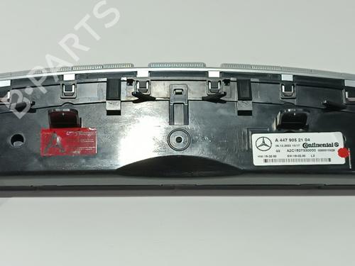 Climate control MERCEDES-BENZ V-CLASS (W447) V 250 CDI / d 4-matic (447.811, 447.813) | BP24459966I5 