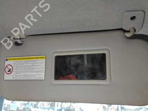 Right sun visor PEUGEOT 207 (WA_, WC_) 1.4 | BP27245690I2