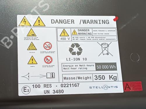 Battery CITROËN C4 III (BA_, BB_, BC_) ë-C4 (BCZKXC, BZCKSC) | BP16008174E11 