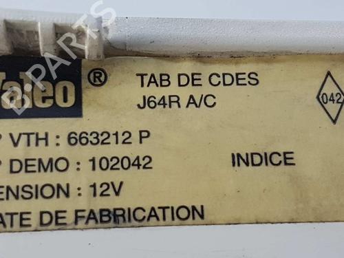 Commande Chauffage RENAULT SCÉNIC I MPV (JA0/1_, FA0_) 1.9 dTi (JA1U) | BP6119156I5