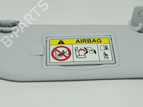 Used Right sun visor PEUGEOT 208 II (UB_, UP_, UW_, UJ_) 1.5 BlueHDI 100 (102 hp) 16661801