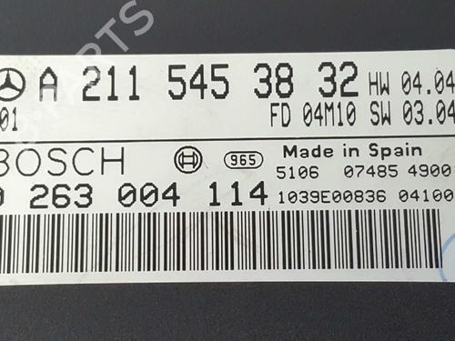 Annen MERCEDES-BENZ E-CLASS (W211) E 280 CDI (211.023) | BP14534040O1 