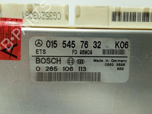 Control unit MERCEDES-BENZ E-CLASS (W210) E 320 (210.055) | BP15811315M11 