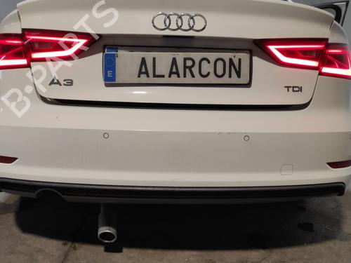 Used Rear bumper AUDI A3 Limousine (8VS, 8VM) 1.6 TDI (110 hp) 23198334