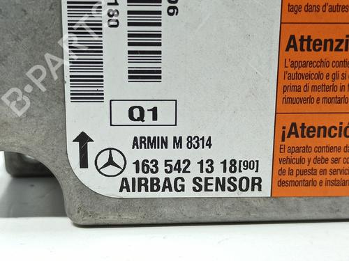 ECU airbags MERCEDES-BENZ M-CLASS (W163) ML 320 (163.154) | BP19918129M53 