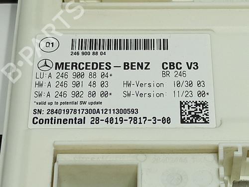 Electronic module MERCEDES-BENZ B-CLASS Sports Tourer (W246, W242) B 200 CDI (246.201) | BP17574357M83 