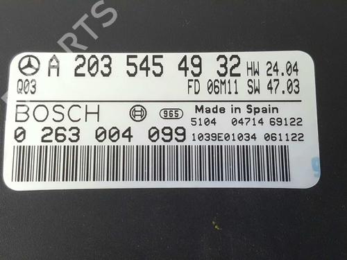 Electronic module MERCEDES-BENZ C-CLASS (W203) C 220 CDI (203.008) | BP5836988M83 