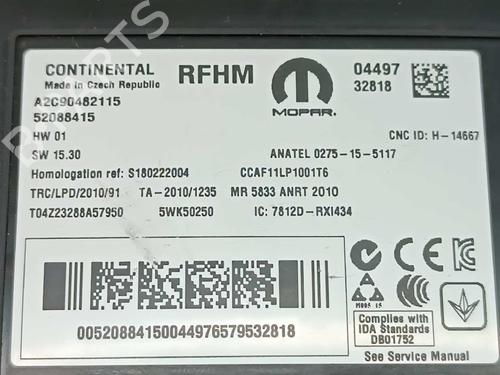 Elektronisk modul JEEP RENEGADE SUV (BU, B1, BV) 1.6 | BP10646475M83 