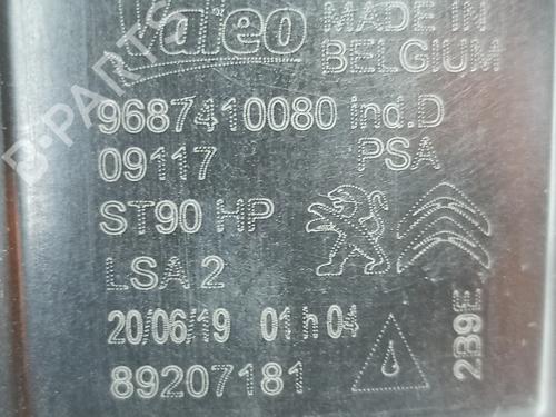 Left front fog light PEUGEOT 5008 II (MC_, MJ_, MR_, M4_) 1.2 THP (MRHNYH, MRHNYW, MRHNSJ, MRHNSU, MRHNSM) | BP25150850C30 