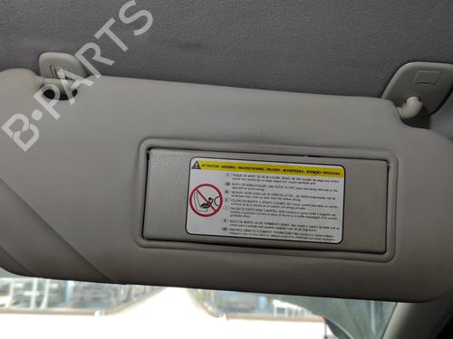 Right sun visor PEUGEOT 407 (6D_) 2.0 (6DRFNB, 6DRFNE) | BP28207134I2