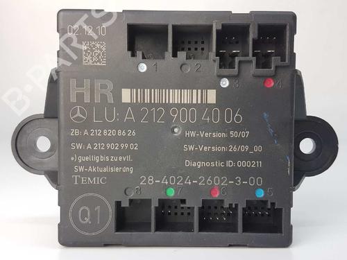 Used Electronic module Electronic module MERCEDES-BENZ E-CLASS T-Model (S212) E 220 CDI / BlueTEC (212.001, 212.002) (170 hp) 4799239 4799239