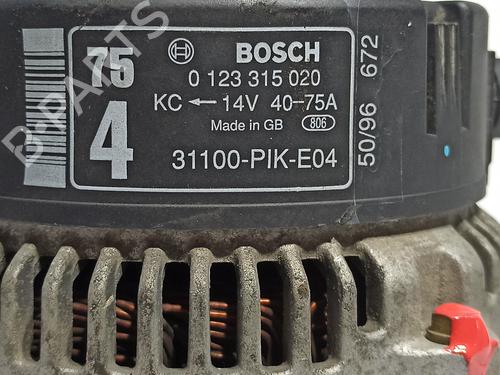 Alternator HONDA CIVIC VI Fastback (MA, MB) 1.5 i Vtec-E (MA9) | BP15060894M7