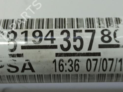 Right front driveshaft PEUGEOT 5008 II (MC_, MJ_, MR_, M4_)  | BP31916849M39 