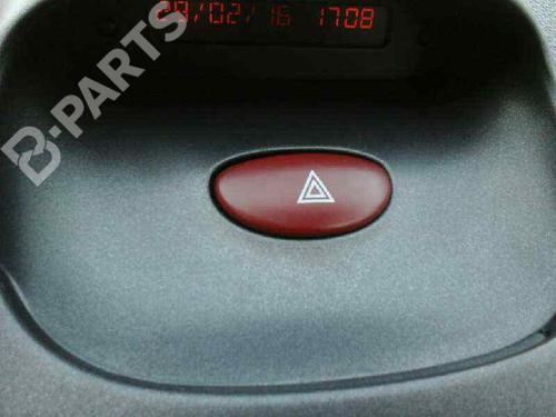 Used Warning switch PEUGEOT 206 Hatchback (2A/C) 1.4 i (75 hp) 6628122