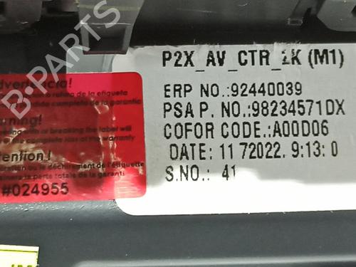Air vent PEUGEOT 208 II (UB_, UP_, UW_, UJ_) 1.5 BlueHDI 100 | BP16661754I21 