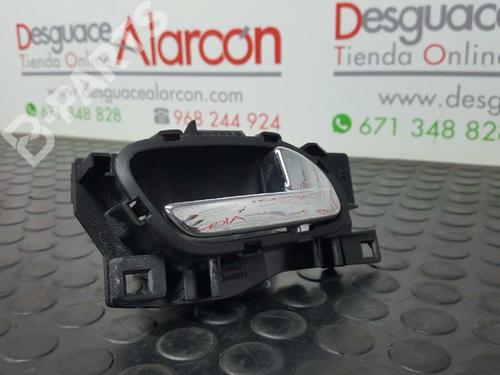 Rear right interior door handle PEUGEOT 3008 I MPV (0U_) 1.6 HDi 9683446577 | 9683446077