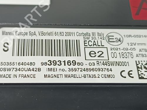Electronic module CITROËN C5 AIRCROSS (A_) 1.5 BlueHDi 130 (ACYHZJ, ACYHZR) | BP12578568M83 