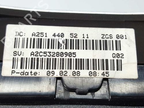 Instrument cluster MERCEDES-BENZ M-CLASS (W164) ML 320 CDI 4-matic (164.122) | BP2739417C47 