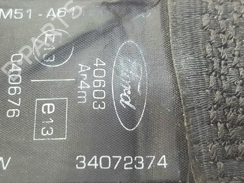 Rear right seatbelt FORD KUGA I  | BP6778053I28 