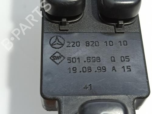 Left front window switch MERCEDES-BENZ S-CLASS (W220, V220) S 320 (220.065, 220.165) | BP18034157I27 