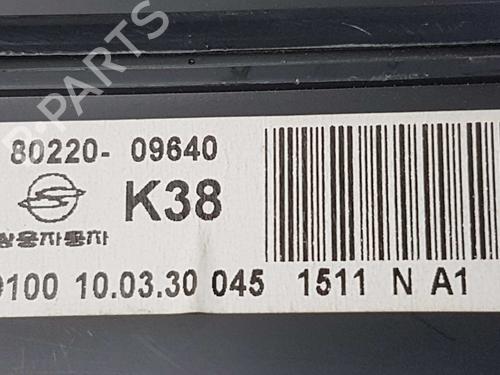 Instrument cluster SSANGYONG KYRON 2.0 Xdi | BP6319555C47