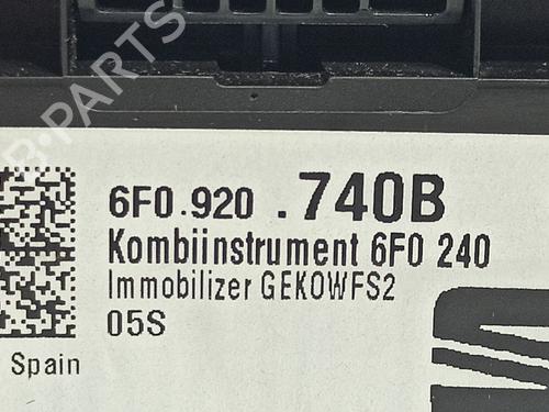 Instrument cluster SEAT IBIZA V (KJ1, KJG) 1.0 TSI | BP16662299C47 