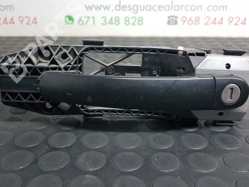 Front left exterior door handle VW POLO V (6R1, 6C1) 1.6 TDI | BP2740500C128 
