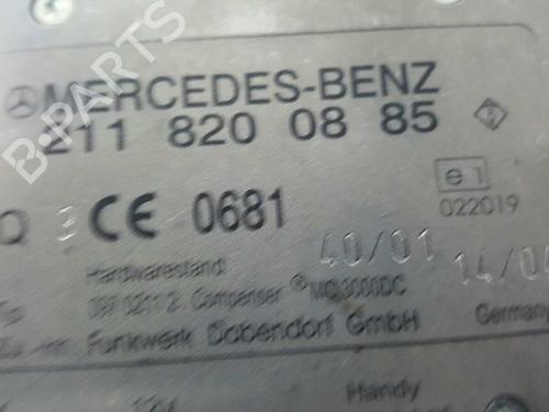 Electronic module MERCEDES-BENZ M-CLASS (W163) ML 400 CDI (163.128) | BP2772171M83 