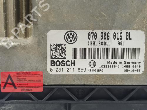 Engine control unit (ECU) VW TOUAREG (7LA, 7L6, 7L7) 2.5 R5 TDI | BP13744066M57 