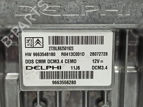 Engine control unit (ECU) PEUGEOT 407 (6D_) 2.0 (6DRFNB, 6DRFNE) | BP15590427M57 