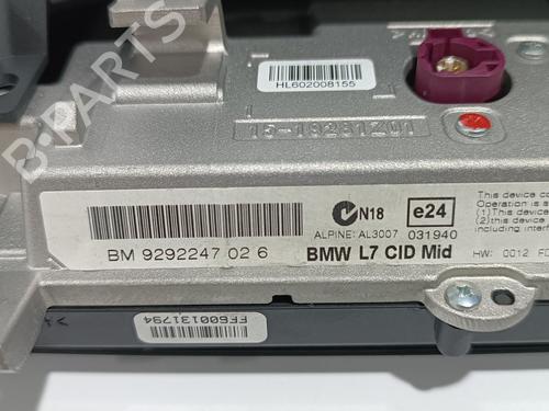 Display monitor BMW 3 (F30, F80) 320 d | BP13094613C48 
