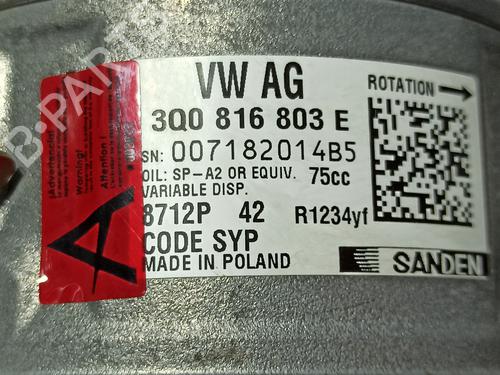 AC compressor SKODA KAMIQ (NW4) | BP23183890M34