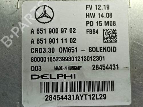 Engine control unit (ECU) MERCEDES-BENZ GLA-CLASS (X156) GLA 200 CDI / d (156.908) | BP21390436M57