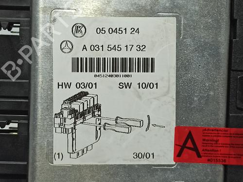 Fuse box MERCEDES-BENZ S-CLASS (W220, V220) | BP13022569E1