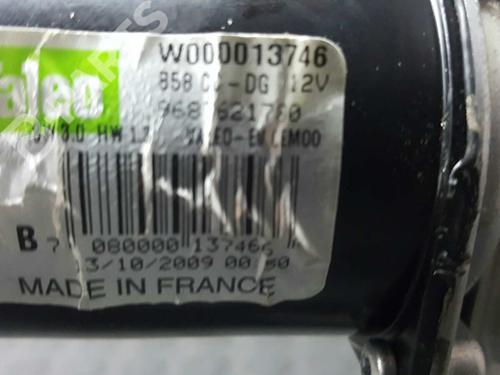 Front wiper motor CITROËN C4 Picasso I MPV (UD_) 1.6 HDi | BP2737030M29 